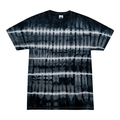Colortone 1000 Multi-Color Tie-Dyed T-Shirt - Black Shibori - 