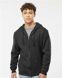 Tultex 331 Unisex Full-Zip Hooded Sweatshirt - 