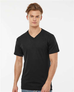 Tultex 207 Men's Poly-Rich V-Neck T-Shirt - 