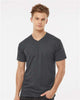 Tultex 207 Men's Poly-Rich V-Neck T-Shirt