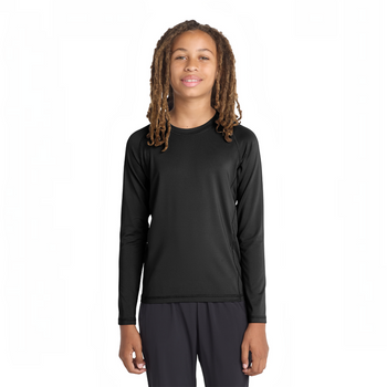 Sport-Tek YST470LS Youth Long Sleeve Rashguard Tee