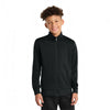 Sport-Tek YST94 Youth Tricot Sleeve Stripe Track Jacket