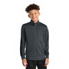 Sport-Tek YST94 Youth Tricot Sleeve Stripe Track Jacket