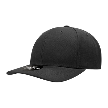 Decky 1015 6 Panel Mid Profile, Structured Snapback Hat - CASE Pricing