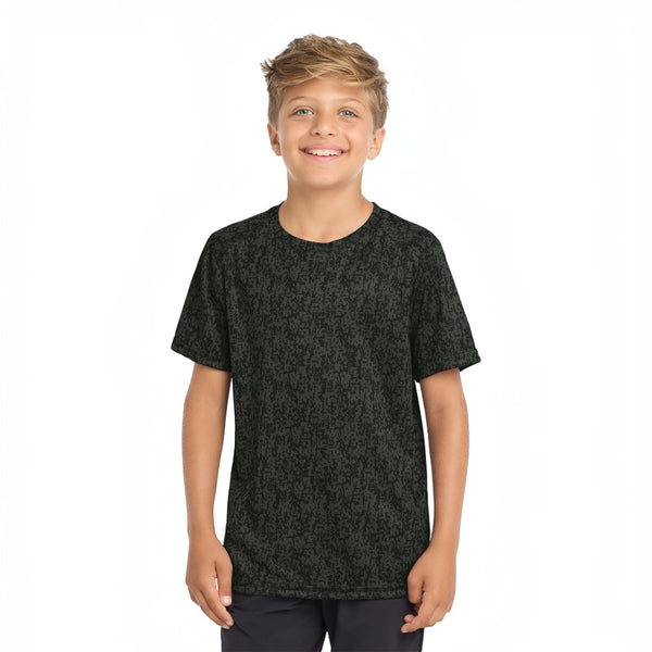 Sport-Tek YST460 Youth Digi Camo Tee