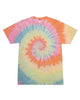 Colortone 1090 Unisex Festival Tie-Dyed Burnout T-Shirt