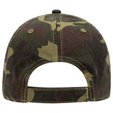 Otto Digital Camouflage 6 Panel Low Pro Baseball Cap, Cotton Ripstop Camo Hat - 103-1178