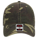 Otto Digital Camouflage 6 Panel Low Pro Baseball Cap, Cotton Ripstop Camo Hat - 103-1178