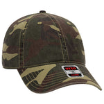 Otto Digital Camouflage 6 Panel Low Pro Baseball Cap, Cotton Ripstop Camo Hat - 103-1178