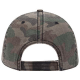 Otto Digital Camouflage 6 Panel Low Pro Baseball Cap, Cotton Ripstop Camo Hat - 103-1178