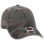 Otto Digital Camouflage 6 Panel Low Pro Baseball Cap, Cotton Ripstop Camo Hat - 103-1178