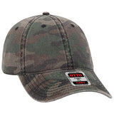 Otto Digital Camouflage 6 Panel Low Pro Baseball Cap, Cotton Ripstop Camo Hat - 103-1178