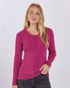 Boxercraft BW2402 Women's Harper Long Sleeve Henley