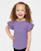 Rabbit Skins 3339 Toddler Flutter Sleeve Tee