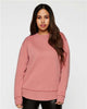 LAT 3525 Women's Weekend Fleece Crewneck Sweatshirt