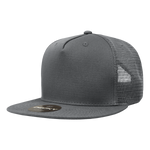 Decky 1040 Blank 5 Panel Trucker Snapback Hat - PALLET Pricing