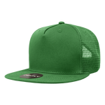 Decky 1040 Blank 5 Panel Trucker Snapback Hat - PALLET Pricing