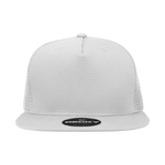 Decky 1040 5 Panel High Profile Structured Cotton Blend Trucker Hat