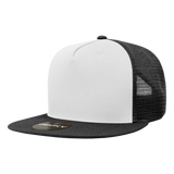 Decky 1040 Blank 5 Panel Trucker Snapback Hat - CASE Pricing