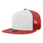 Decky 1040 Blank 5 Panel Trucker Snapback Hat - CASE Pricing