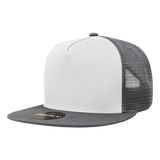 Decky 1040 Blank 5 Panel Trucker Snapback Hat - PALLET Pricing