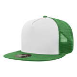 Decky 1040 5 Panel High Profile Structured Cotton Blend Trucker Hat