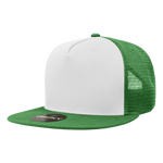 Decky 1040 Blank 5 Panel Trucker Snapback Hat - CASE Pricing