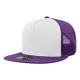 Decky 1040 Blank 5 Panel Trucker Snapback Hat - PALLET Pricing