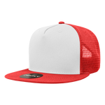 Decky 1040 Blank 5 Panel Trucker Snapback Hat - CASE Pricing