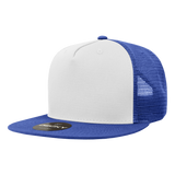 Decky 1040 Blank 5 Panel Trucker Snapback Hat - CASE Pricing