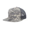 Decky 1040 5 Panel High Profile Structured Cotton Blend Trucker Hat