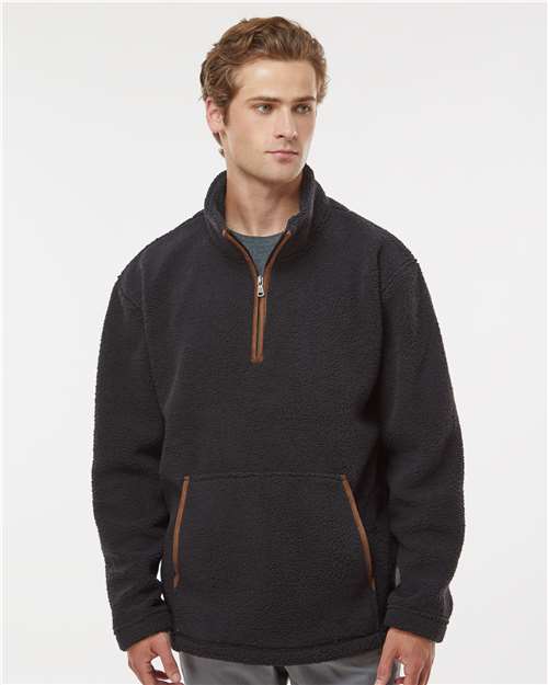 Boxercraft BM8510 Men's Everest Fleece Quarter-Zip Pullover