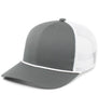 Pacific Headwear 104BR Trucker Snapback Braid Cap
