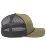 Pacific Headwear 104BR Trucker Snapback Braid Cap