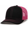 Pacific Headwear 104C Trucker Snapback Cap