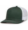 Pacific Headwear 104S Contrast Stitch Trucker Snapback Hat