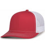 Pacific Headwear 104S Contrast Stitch Trucker Snapback Hat