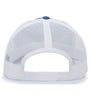 Pacific Headwear 104S Contrast Stitch Trucker Snapback Hat