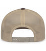 Pacific Headwear 104S Contrast Stitch Trucker Snapback Hat