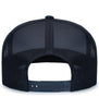 Pacific Headwear 104S Contrast Stitch Trucker Snapback Hat