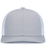 Pacific Headwear 104S Contrast Stitch Trucker Snapback Hat