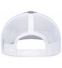 Pacific Headwear 104S Contrast Stitch Trucker Snapback Hat