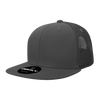 Decky 1052 Blank 6 Panel Trucker Hat, Flat Bill Snapback - 1052
