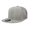 Decky 1052 Blank 6 Panel Trucker Hat, Flat Bill Snapback - 1052