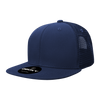 Decky 1052 Blank 6 Panel Trucker Hat, Flat Bill Snapback - 1052