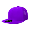 Decky 1052 Blank 6 Panel Trucker Hat, Flat Bill Snapback - 1052