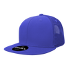 Decky 1052 Blank 6 Panel Trucker Hat, Flat Bill Snapback - 1052
