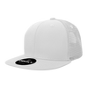Decky 1052 Blank 6 Panel Trucker Hat, Flat Bill Snapback - 1052