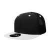 Decky 1052 Blank 6 Panel Trucker Hat, Flat Bill Snapback - 1052