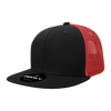 Decky 1052 Blank 6 Panel Trucker Hat, Flat Bill Snapback - 1052